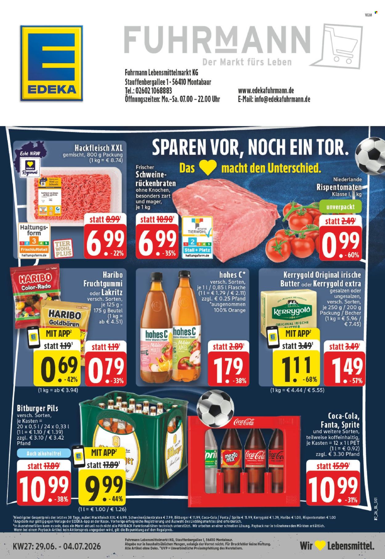 Edeka Prospekte  - 29.6.2026 - 4.7.2026. Seite 1