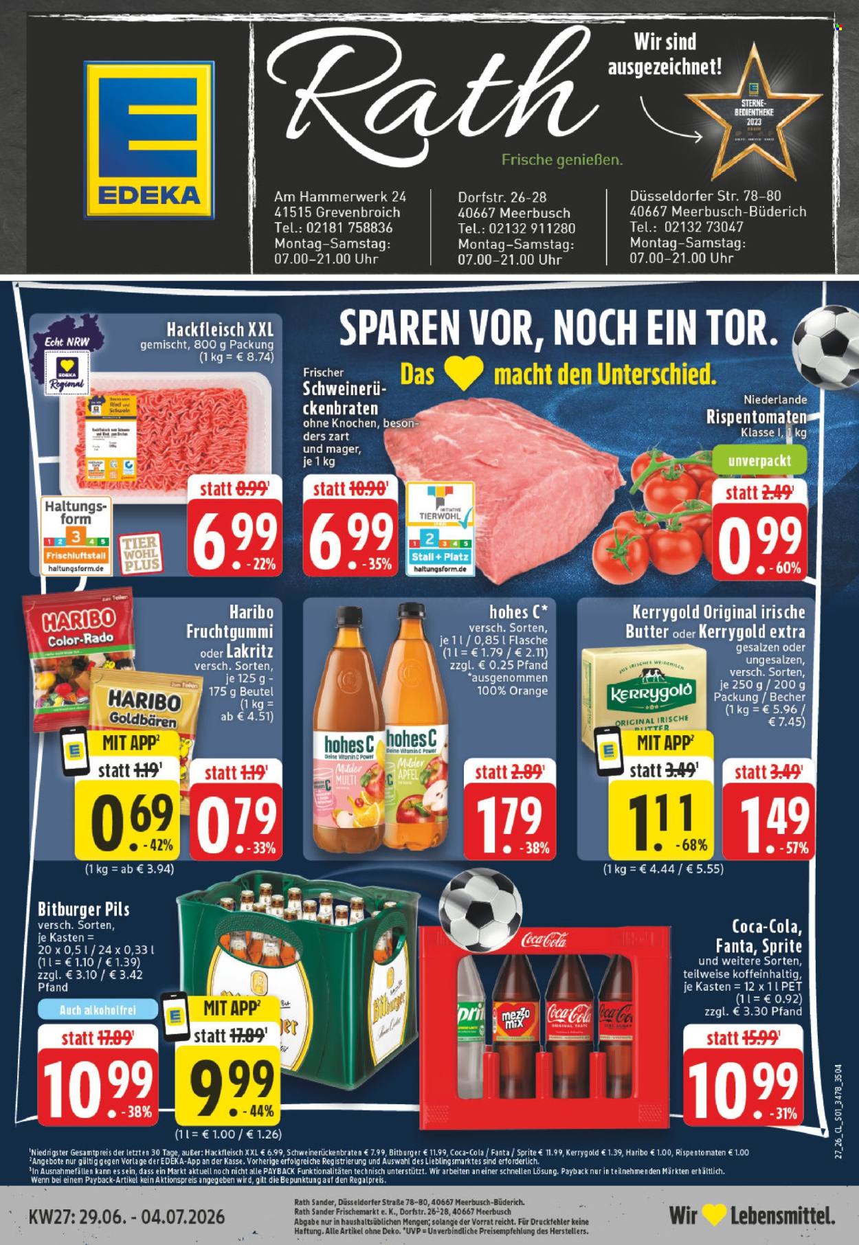 Edeka Prospekte  - 29.6.2026 - 4.7.2026. Seite 1