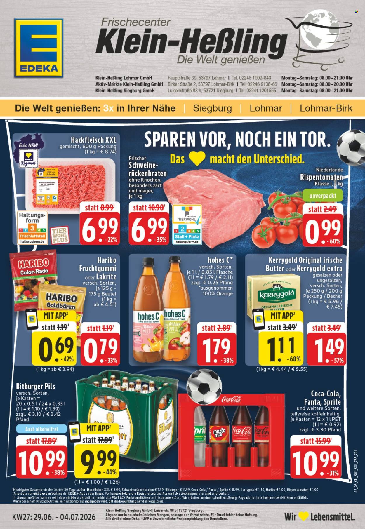Edeka Prospekte  - 29.6.2026 - 4.7.2026. Seite 1
