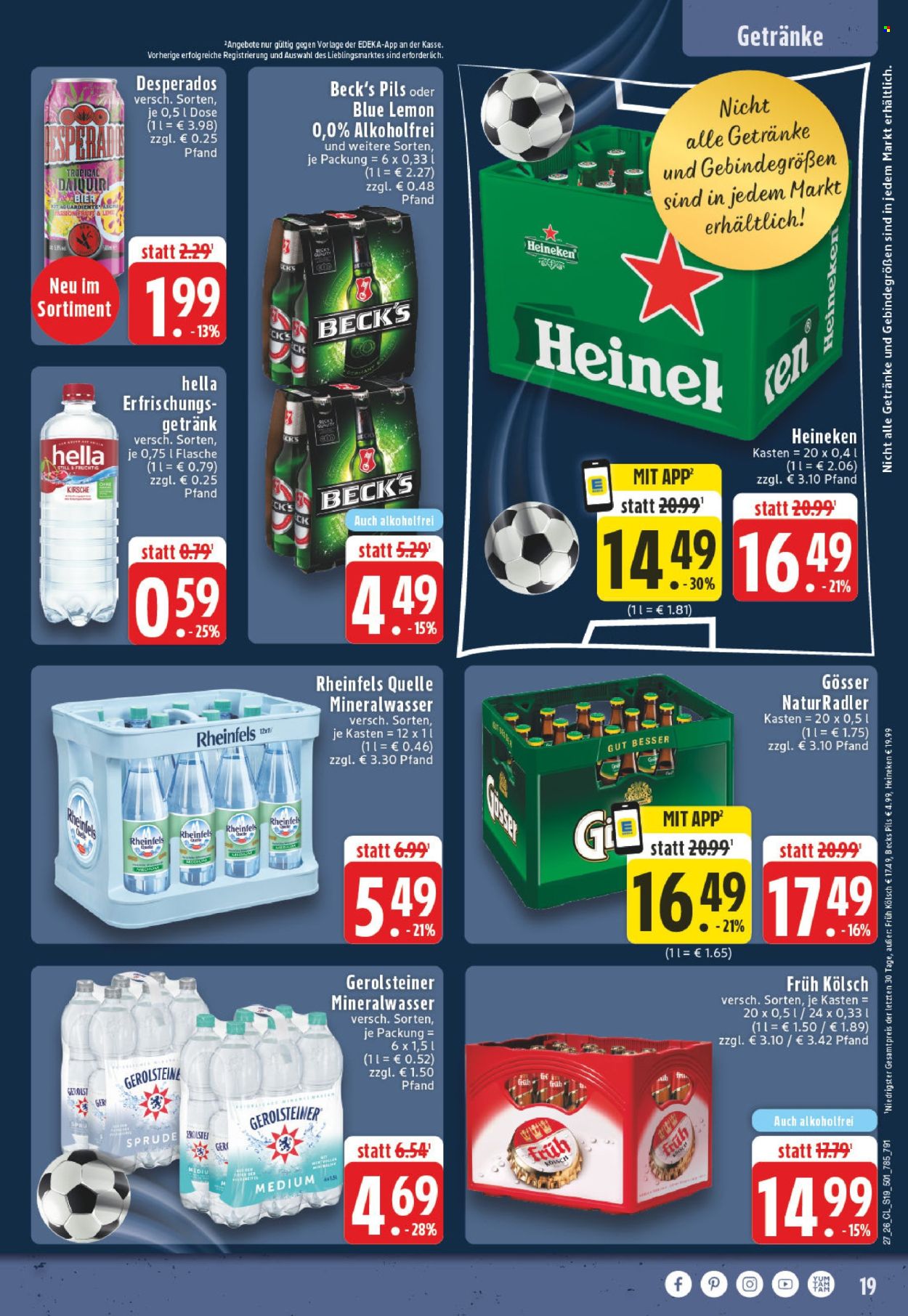 Edeka Prospekte  - 29.6.2026 - 4.7.2026. Seite 19