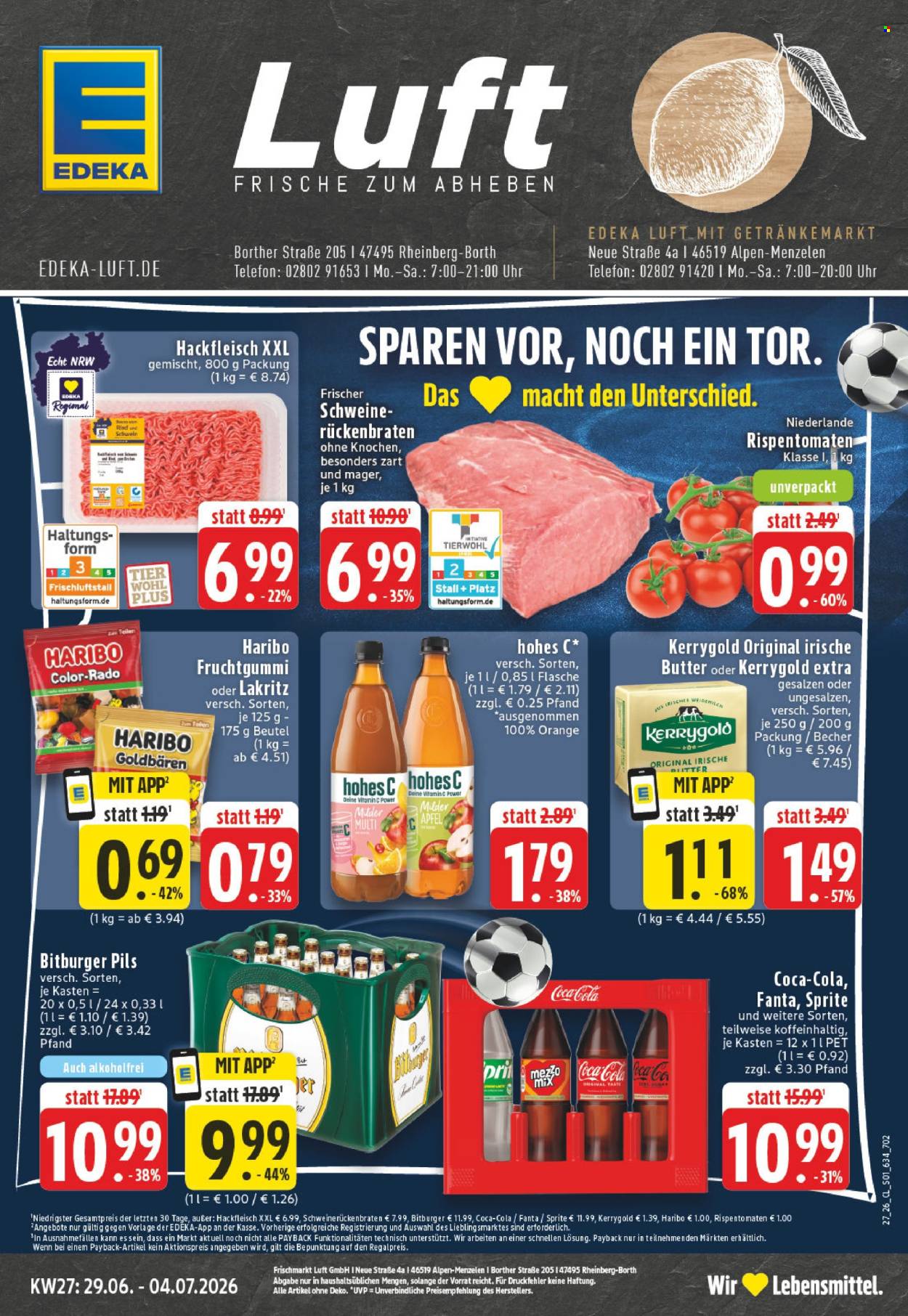 Edeka Prospekte  - 29.6.2026 - 4.7.2026. Seite 1