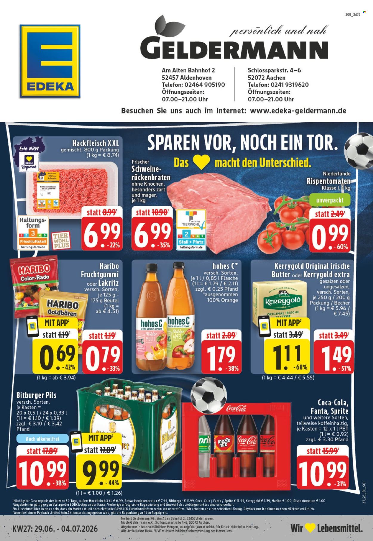 Edeka Prospekte  - 29.6.2026 - 4.7.2026. Seite 1