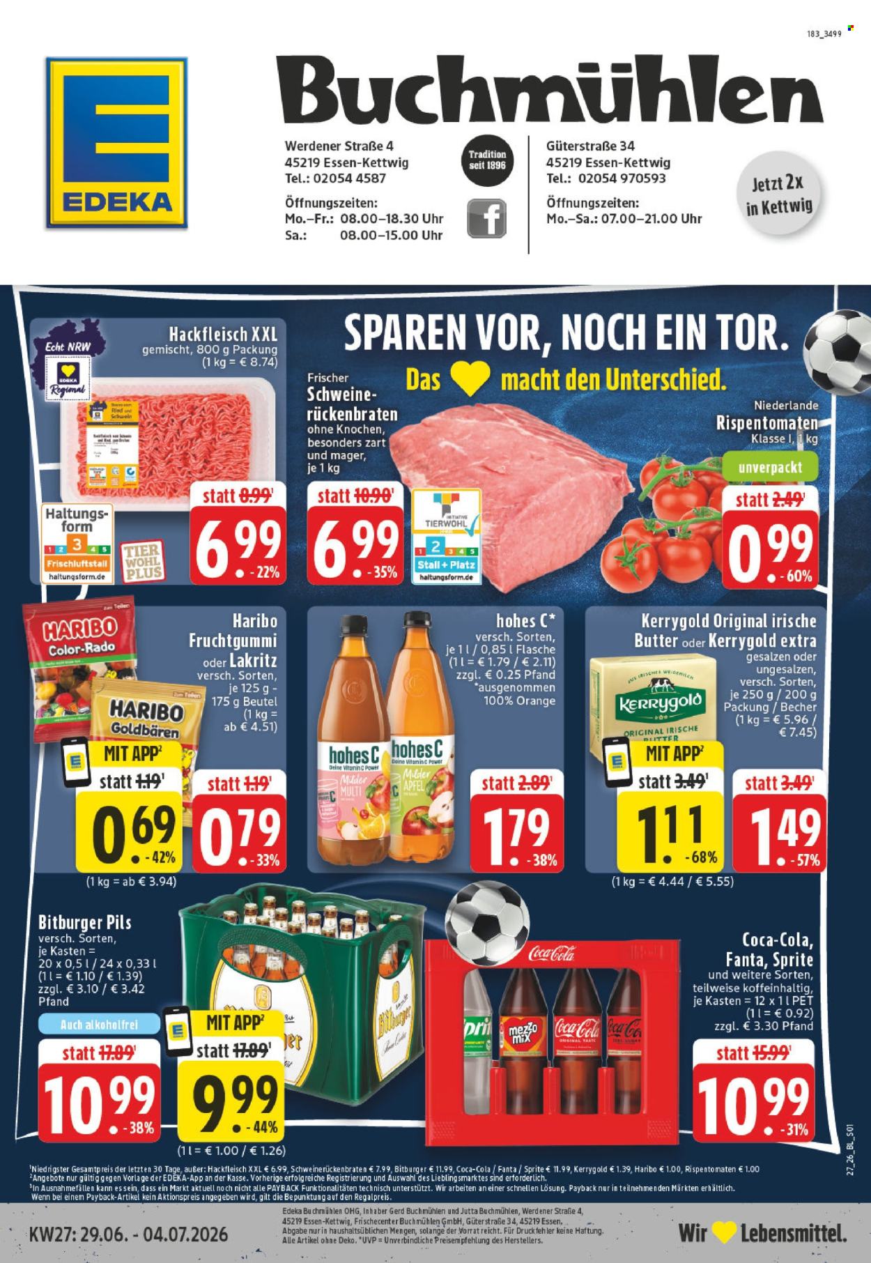 Edeka Prospekte  - 29.6.2026 - 4.7.2026. Seite 1