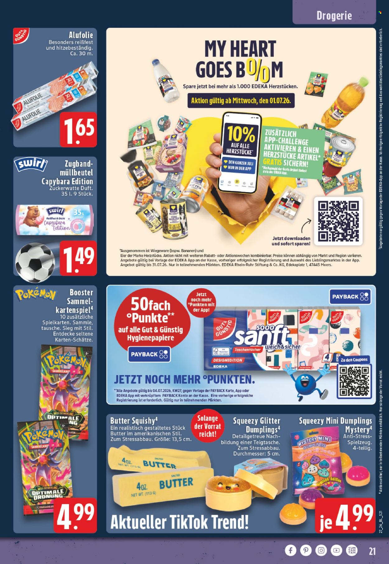 Edeka Prospekte  - 29.6.2026 - 4.7.2026. Seite 21