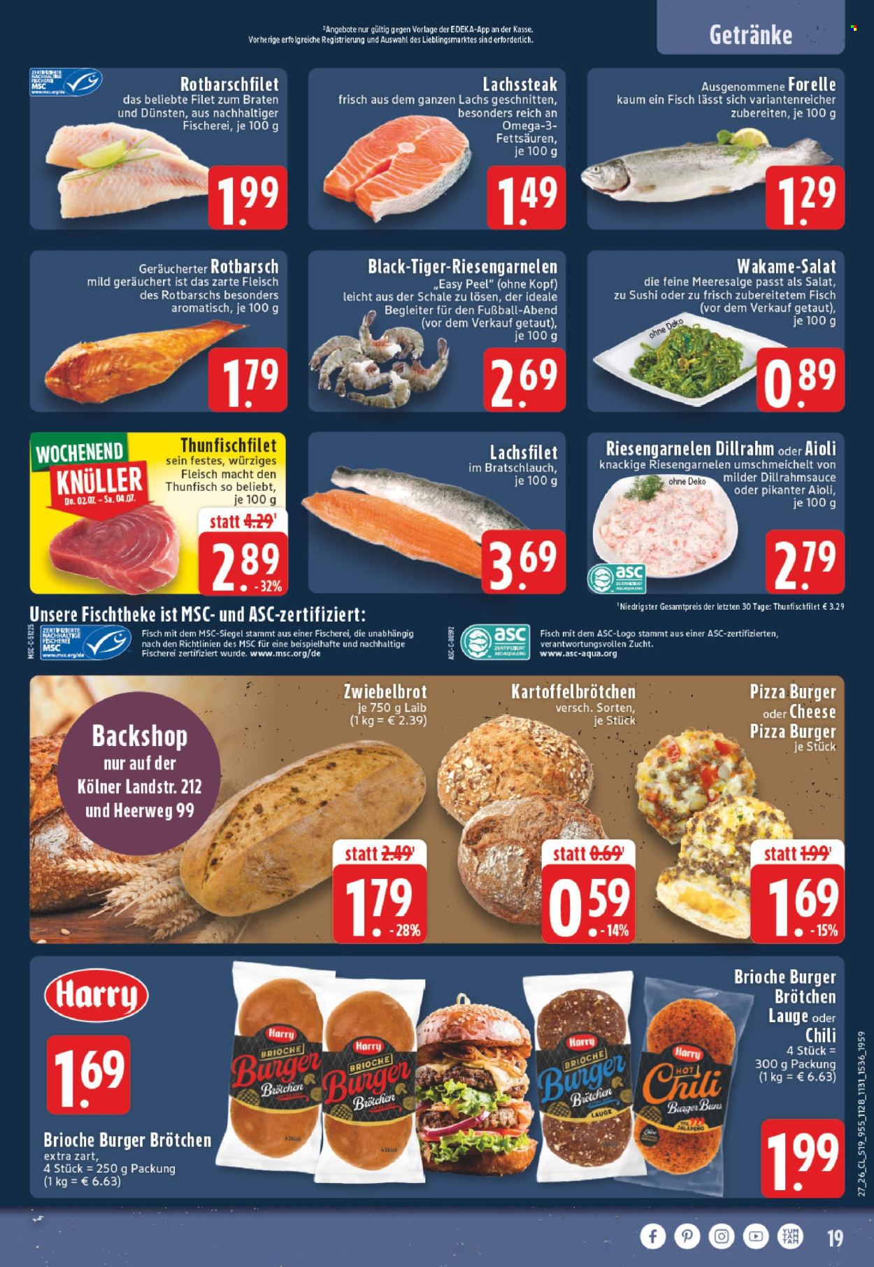 E center Prospekte  - 29.6.2026 - 4.7.2026. Seite 19