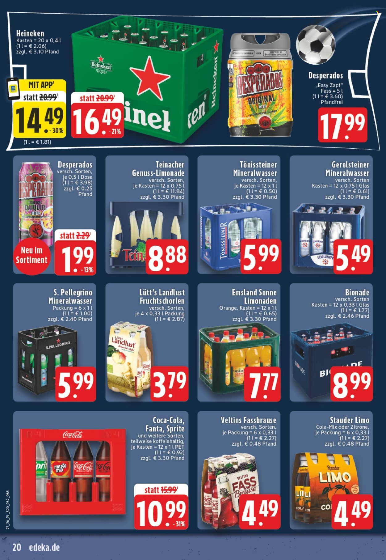 E center Prospekte  - 29.6.2026 - 4.7.2026. Seite 20