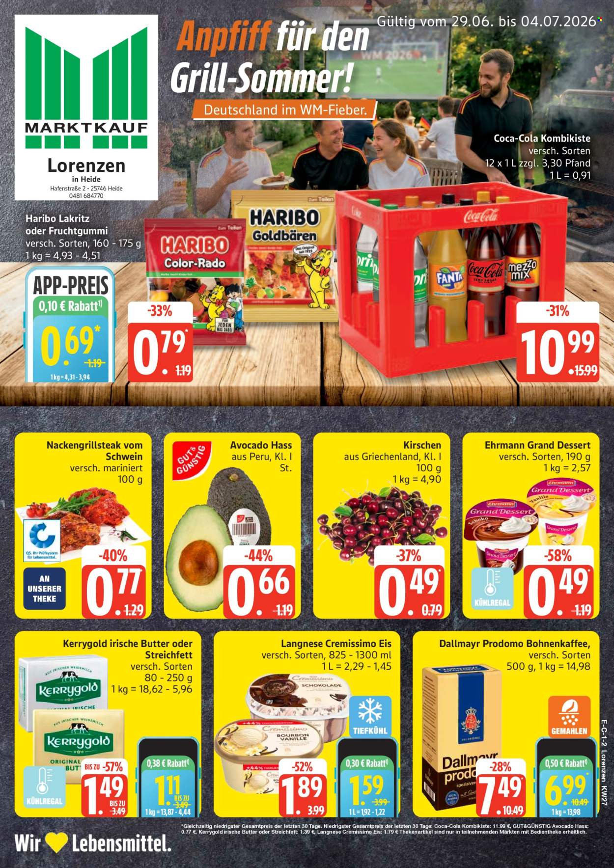 Edeka Prospekte  - 29.6.2026 - 4.7.2026. Seite 1