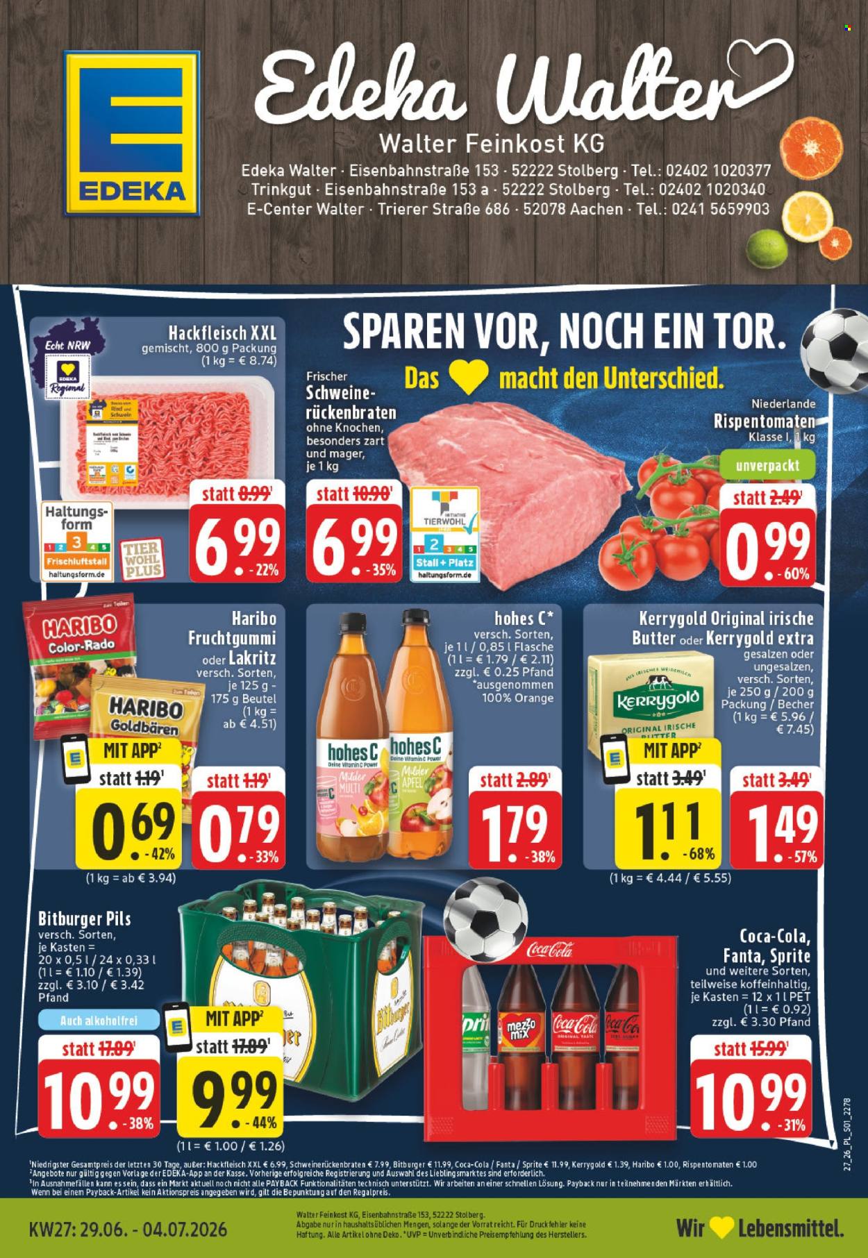 Edeka Prospekte  - 29.6.2026 - 4.7.2026. Seite 1