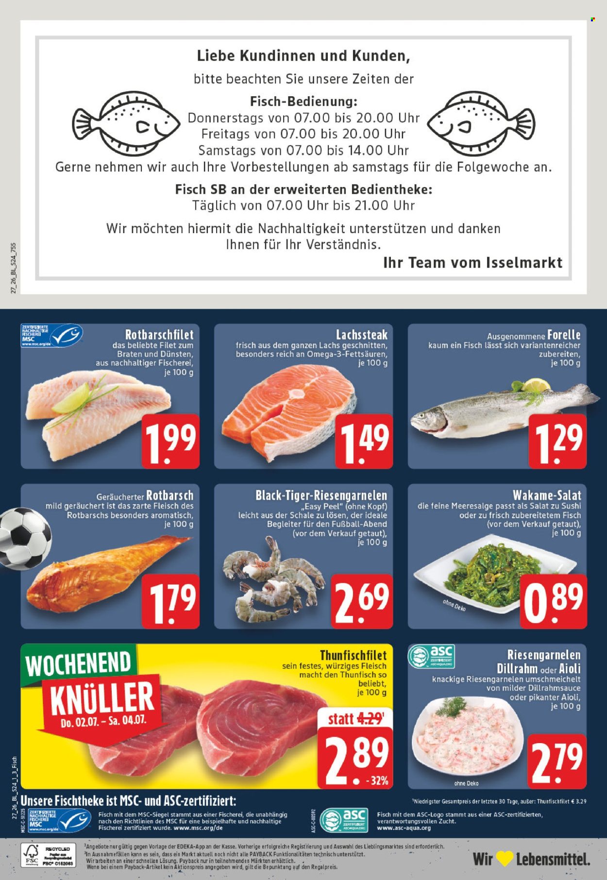 Edeka Prospekte  - 29.6.2026 - 4.7.2026. Seite 24