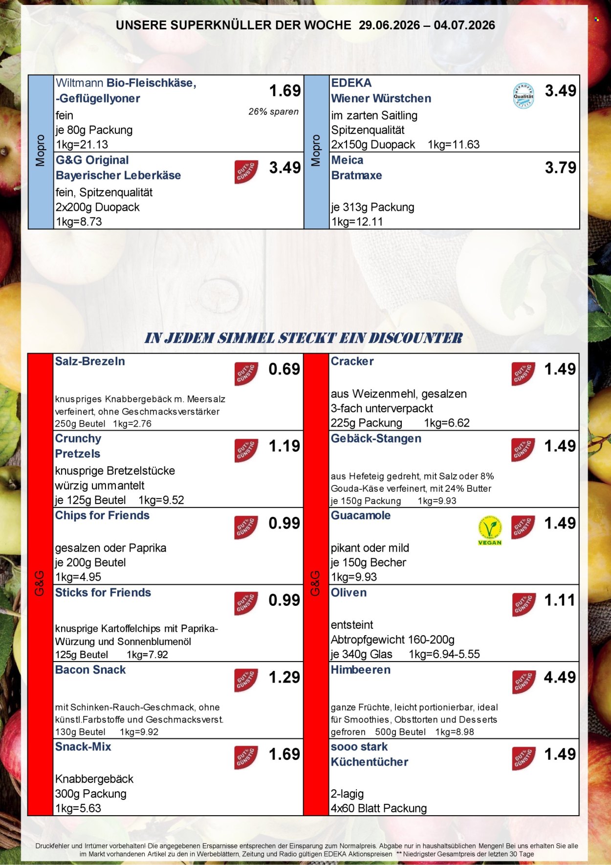 Edeka Prospekte  - 29.6.2026 - 4.7.2026. Seite 7