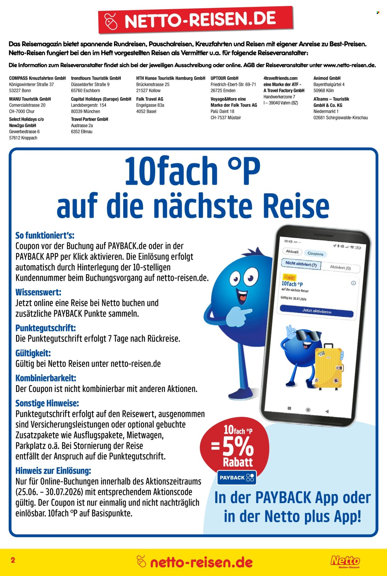 Netto Marken-Discount Prospekte  - 26.6.2026 - 31.7.2026. Seite 2