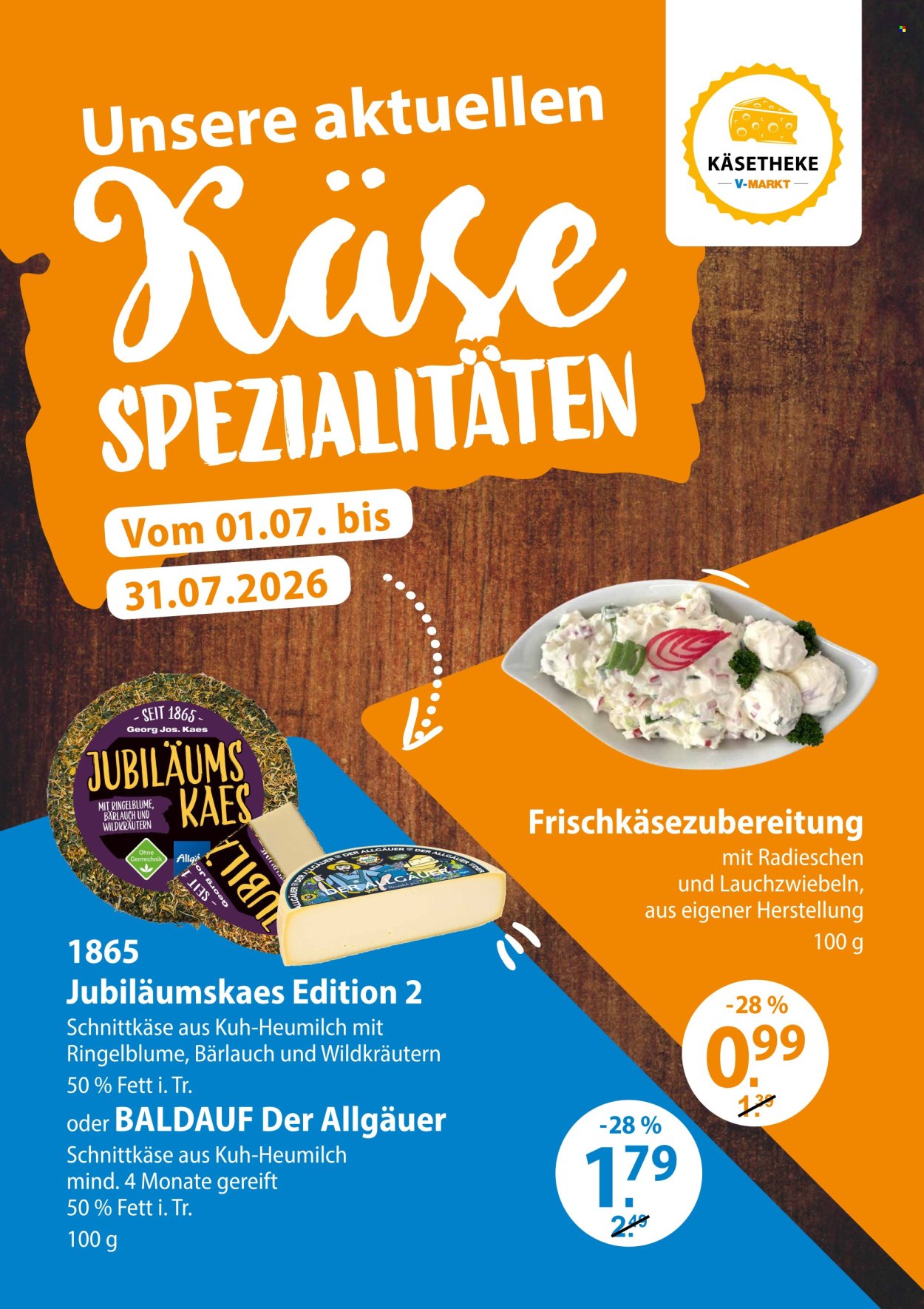 V-Markt Prospekte  - 1.7.2026 - 31.7.2026. Seite 2