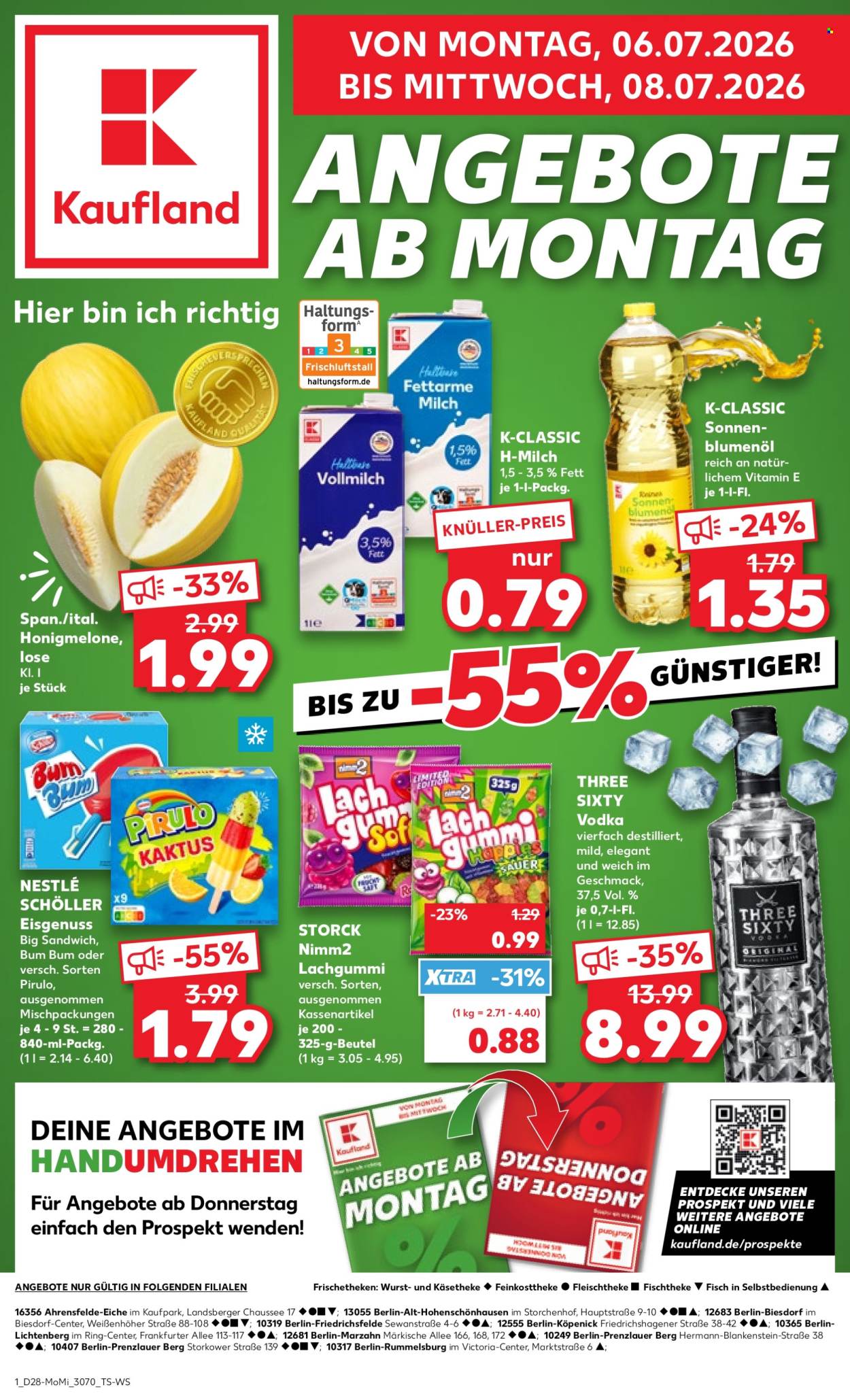 Kaufland Prospekte  - 6.7.2026 - 8.7.2026. Seite 1