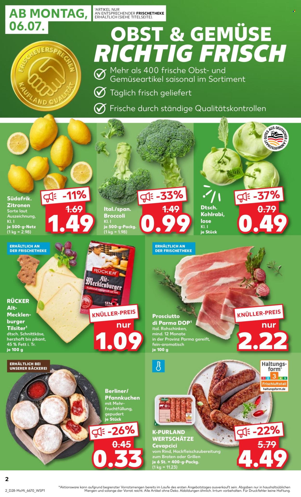 Kaufland Prospekte  - 6.7.2026 - 8.7.2026. Seite 2