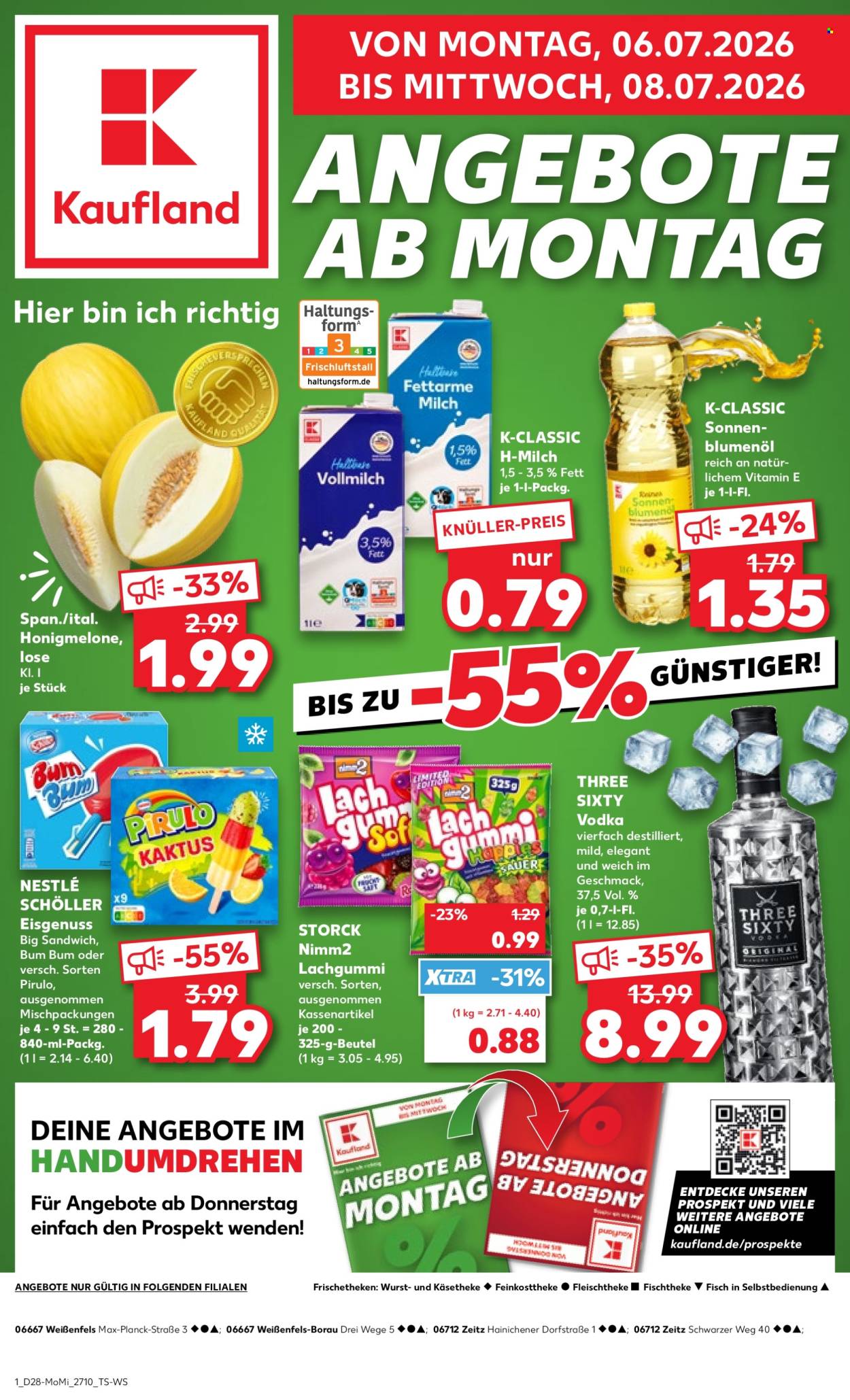 Kaufland Prospekte  - 6.7.2026 - 8.7.2026. Seite 1