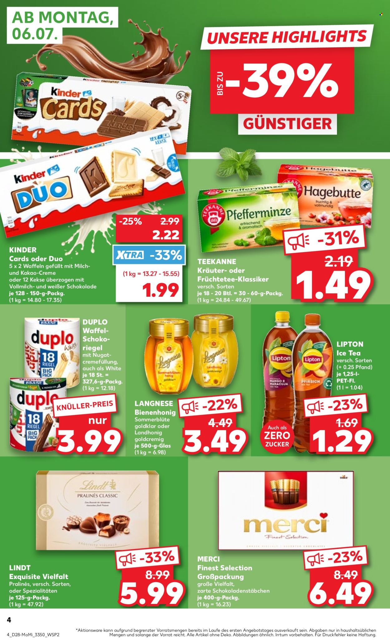 Kaufland Prospekte  - 6.7.2026 - 8.7.2026. Seite 4