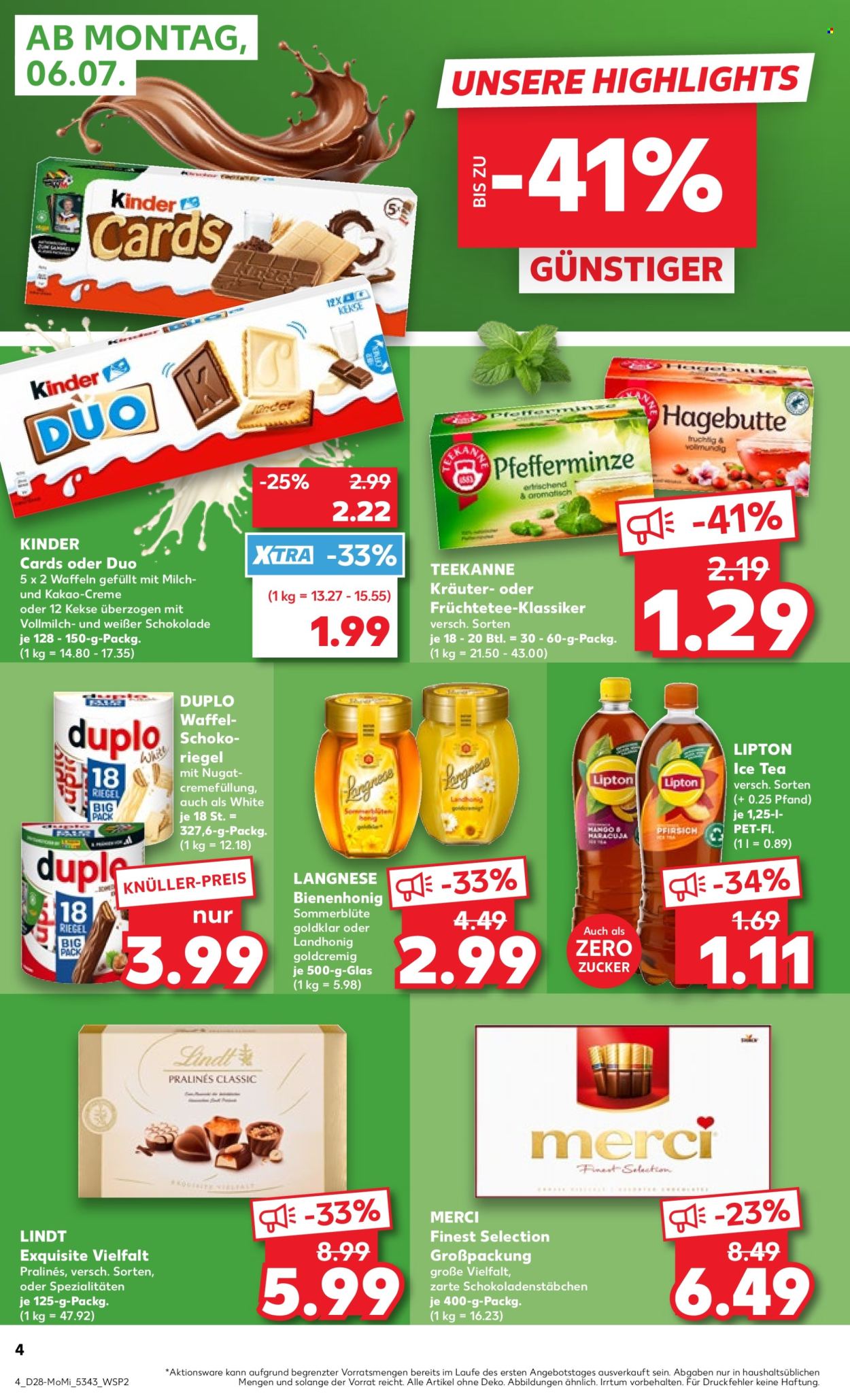 Kaufland Prospekte  - 6.7.2026 - 8.7.2026. Seite 4