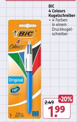 BIC 4 Colours Kugelschreiber