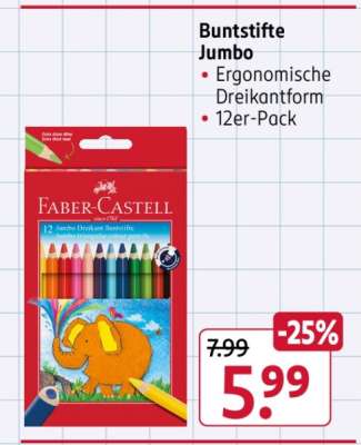 Buntstifte Jumbo