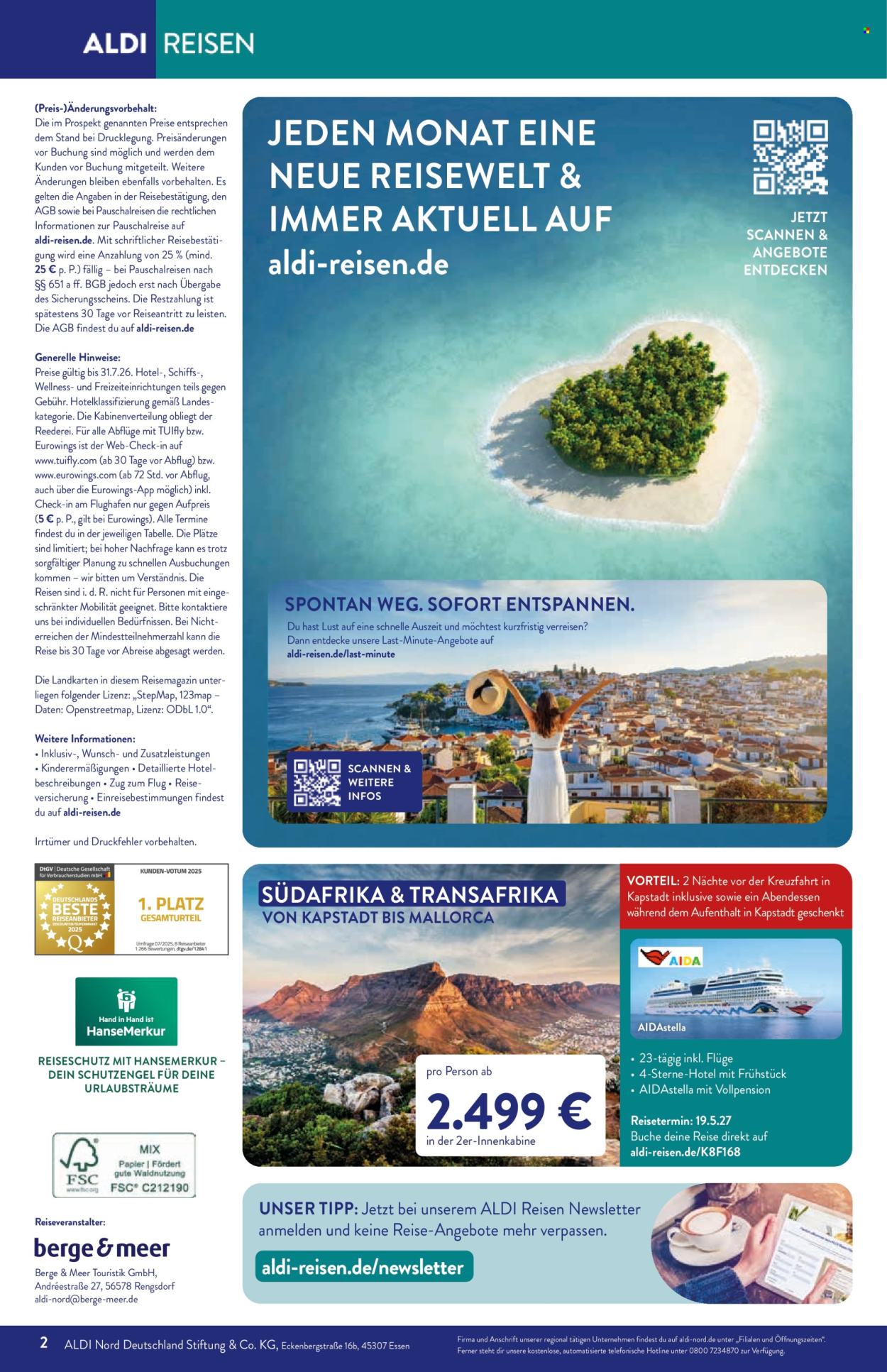 ALDI Nord Prospekte  - 1.7.2026 - 31.7.2026. Seite 2
