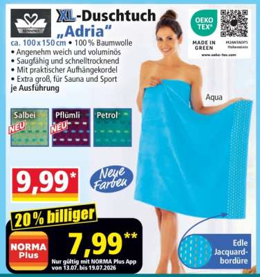 XL-Duschtuch „Adria“