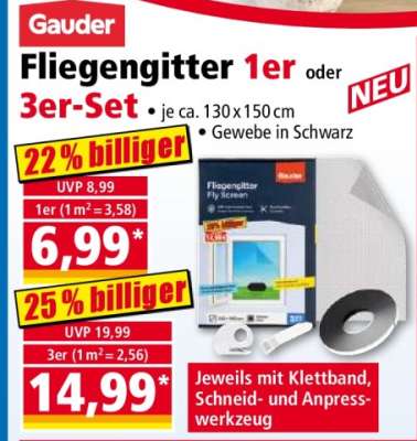 Fliegengitter 1er