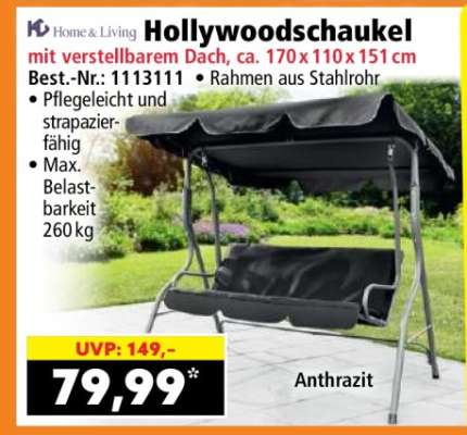 Hollywoodschaukel*