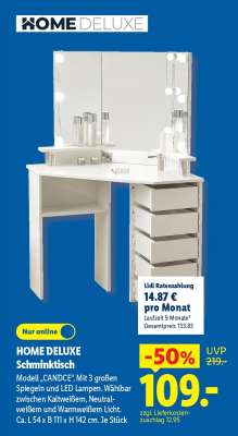 HOME DELUXE Schminktisch