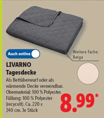 Livarno Tagesdecke