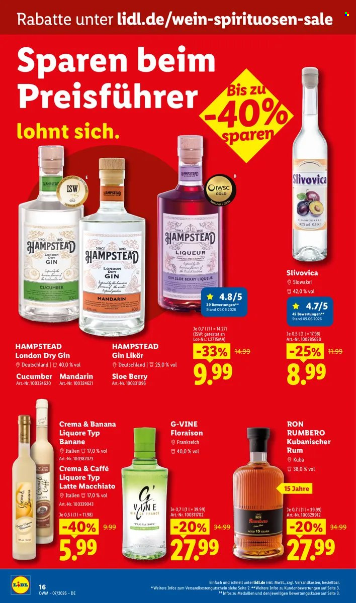 Lidl Prospekte  - 1.7.2026 - 31.7.2026. Seite 16