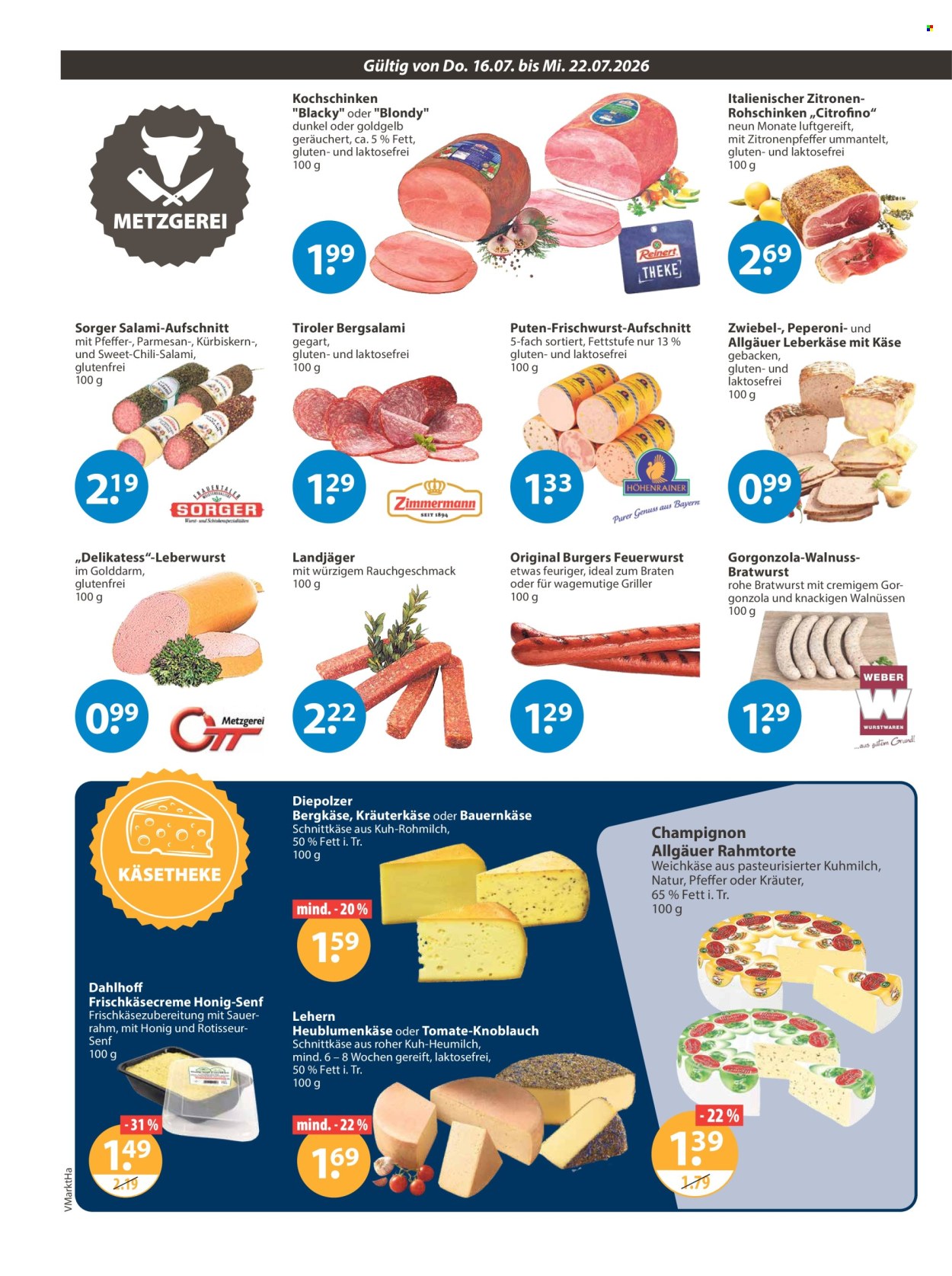 V-Markt Prospekte  - 16.7.2026 - 22.7.2026. Seite 2