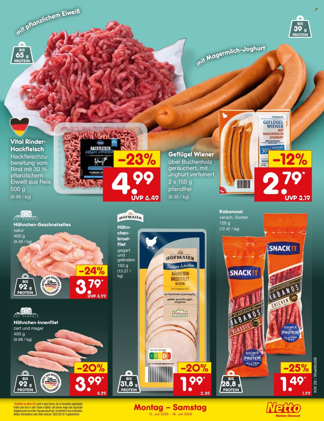 Netto Marken-Discount Prospekte  - 13.7.2026 - 18.7.2026. Seite 21