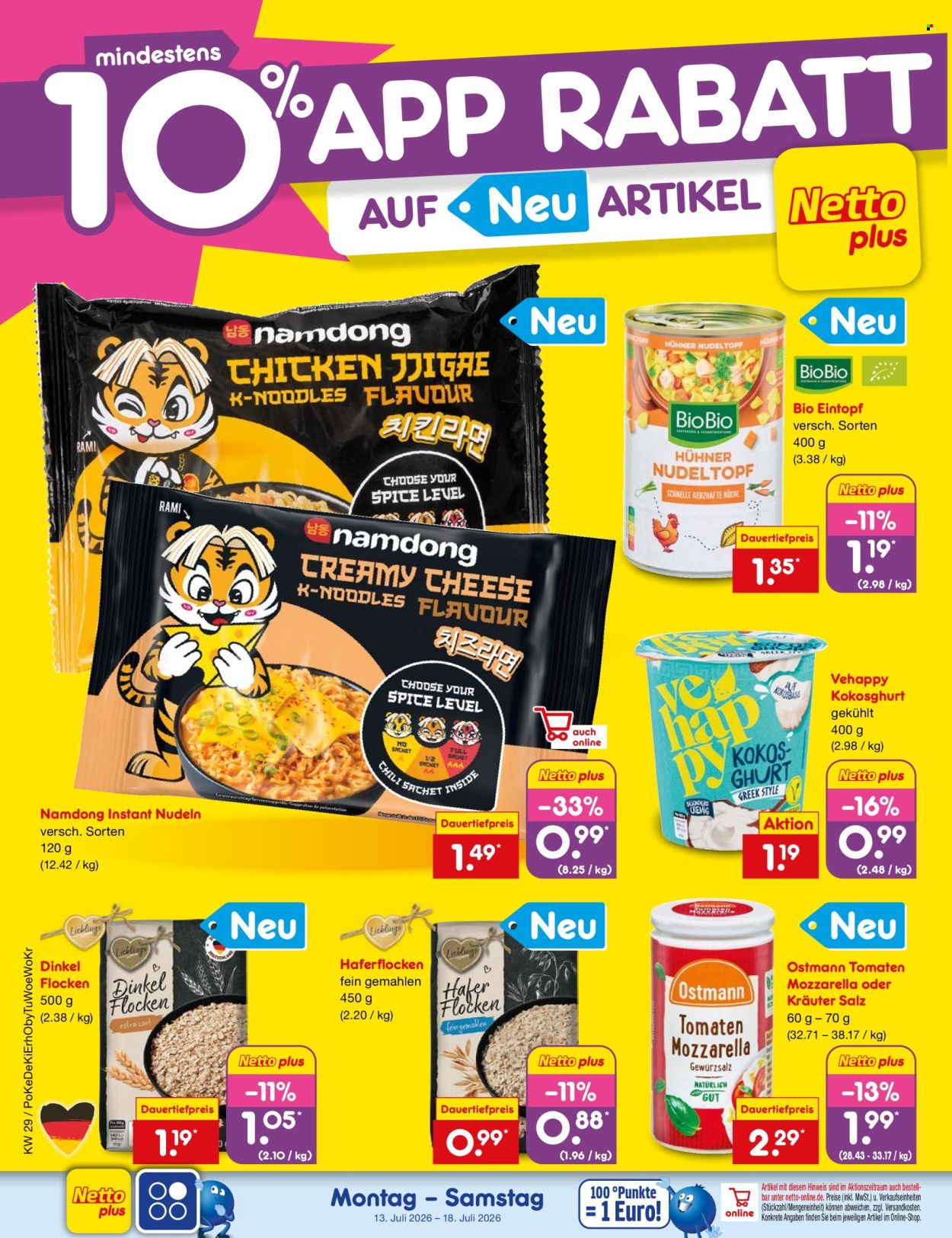 Netto Marken-Discount Prospekte  - 13.7.2026 - 18.7.2026. Seite 38