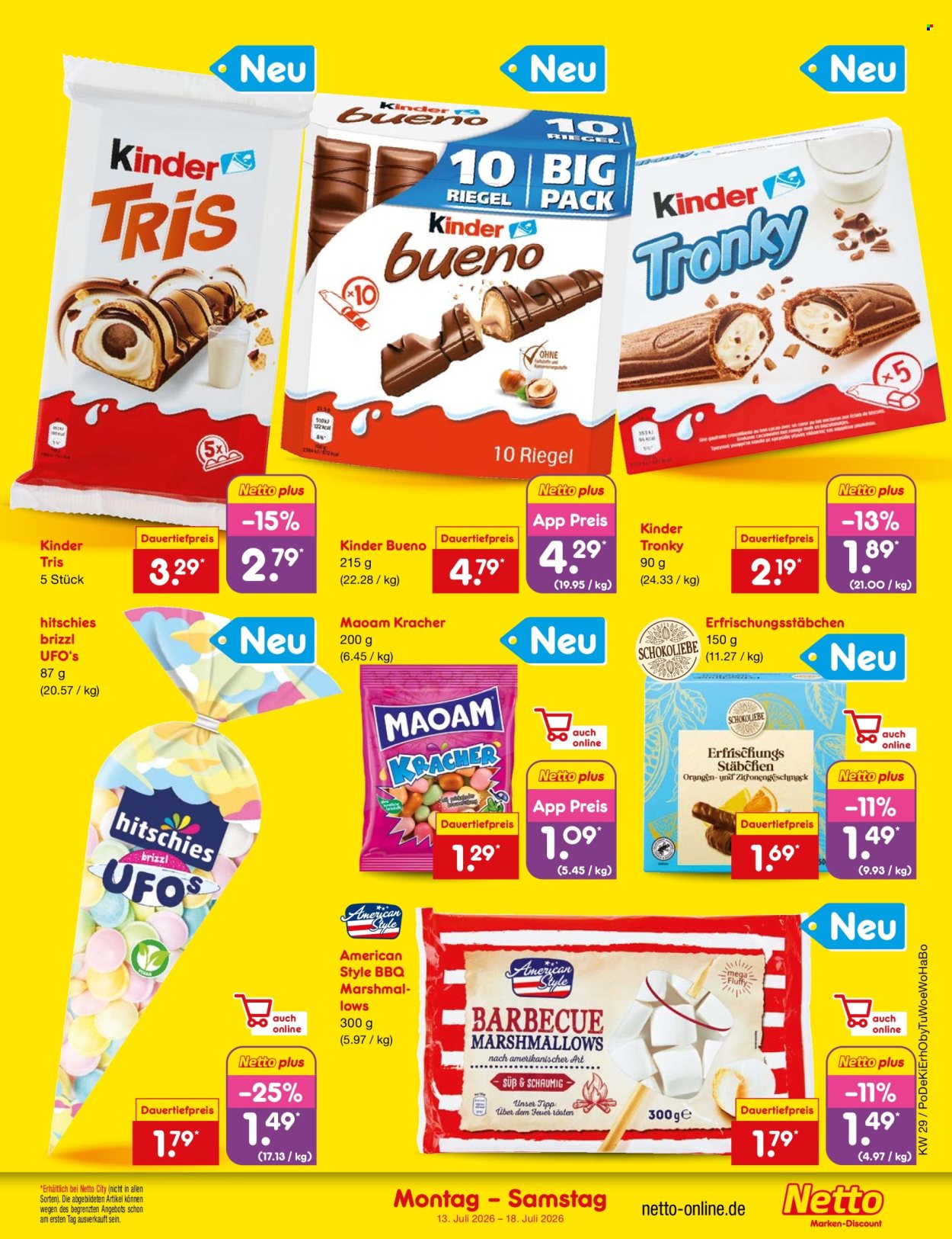 Netto Marken-Discount Prospekte  - 13.7.2026 - 18.7.2026. Seite 39