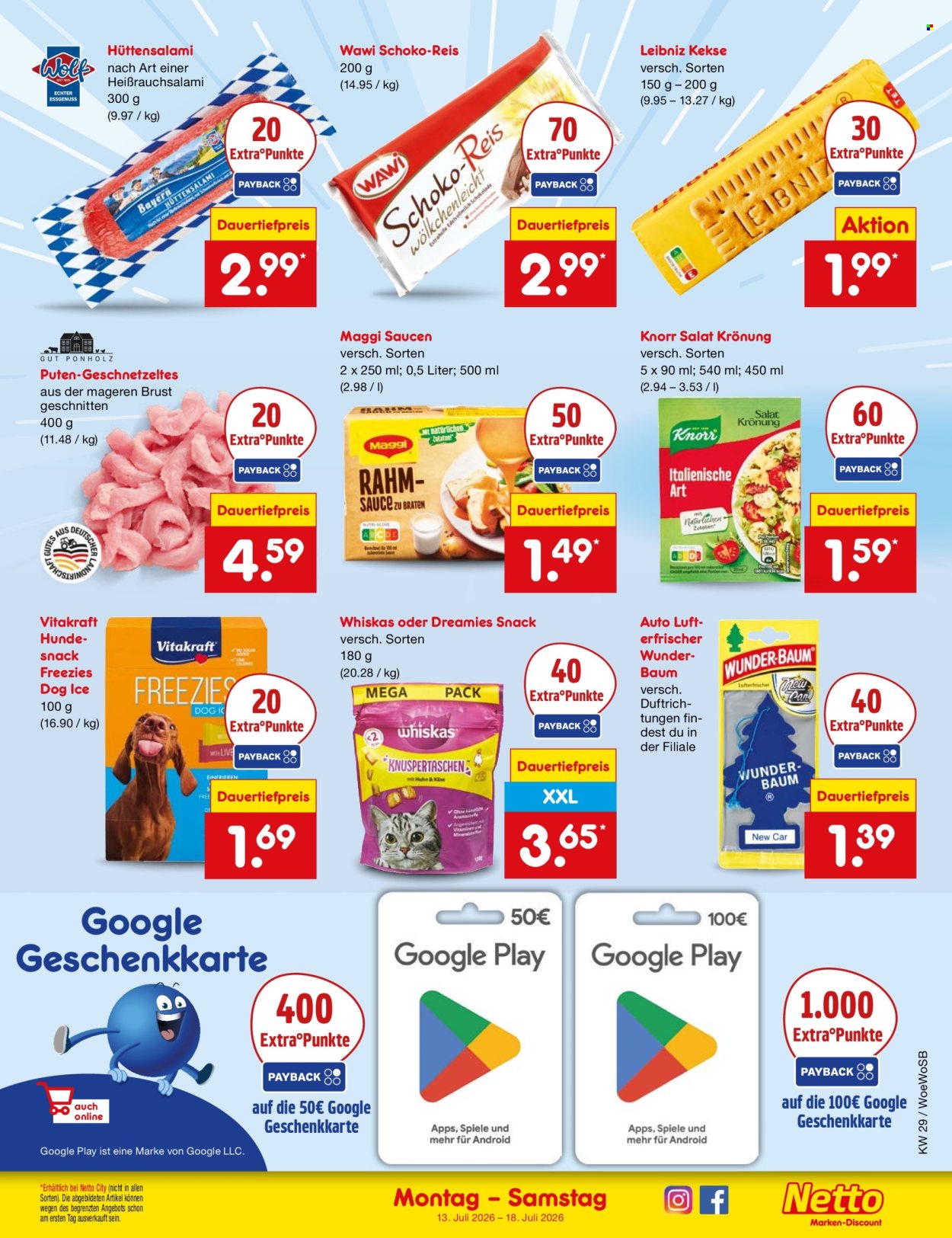 Netto Marken-Discount Prospekte  - 13.7.2026 - 18.7.2026. Seite 49