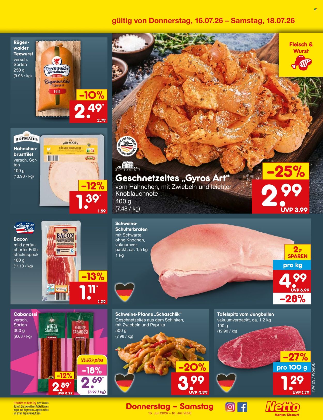Netto Marken-Discount Prospekte  - 13.7.2026 - 18.7.2026. Seite 61