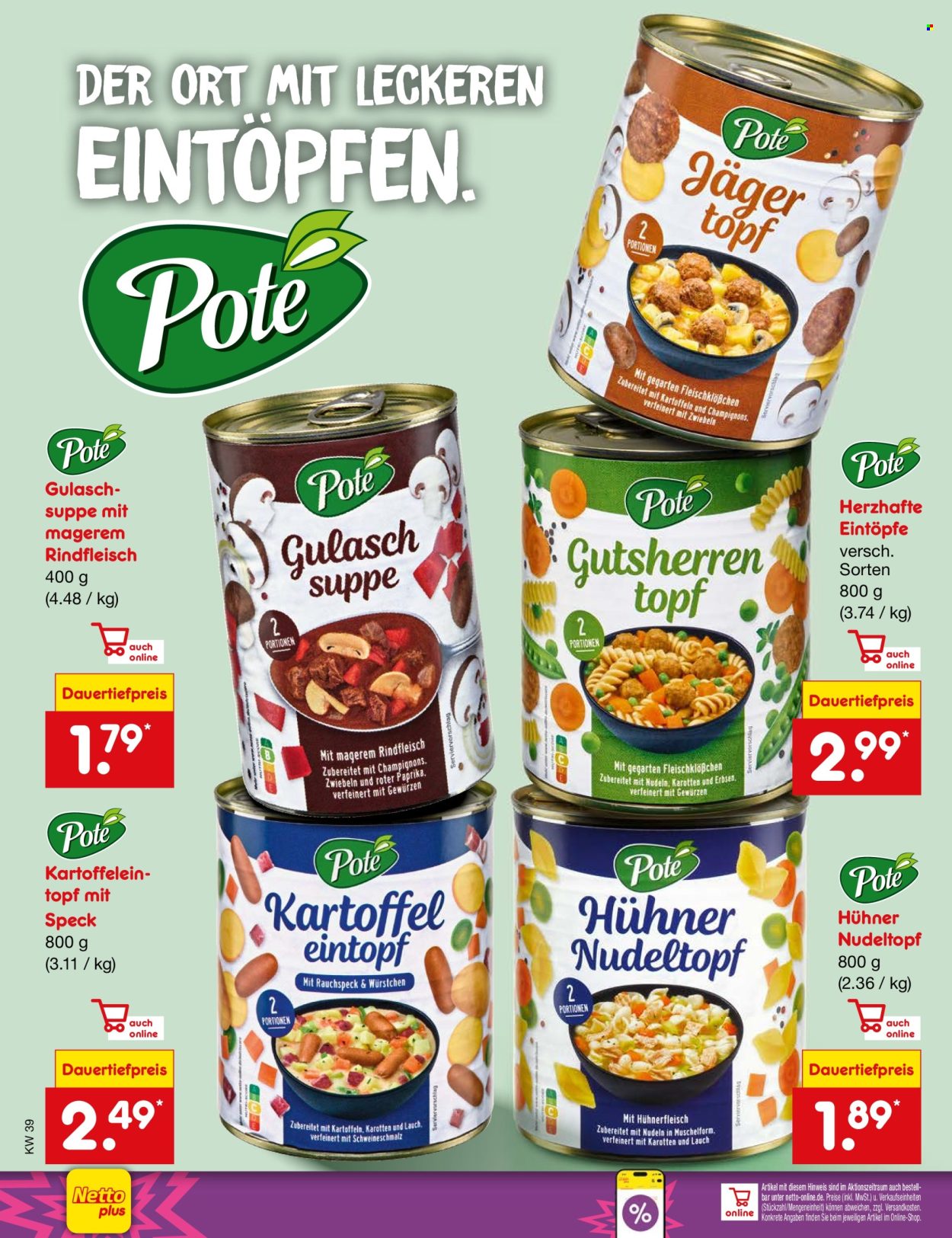 Netto Marken-Discount Prospekte  - 13.7.2026 - 18.7.2026. Seite 68