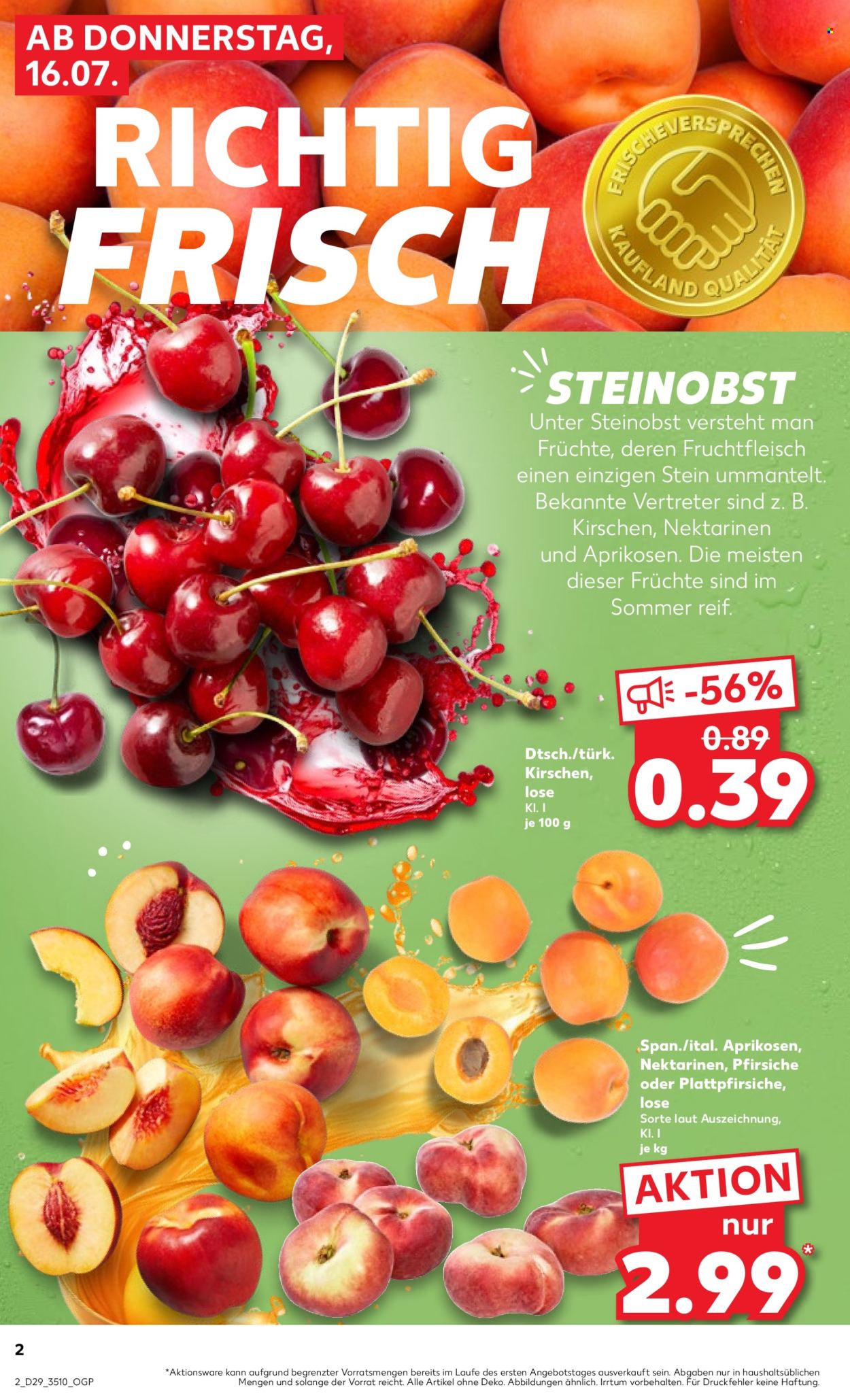 Kaufland Prospekte  - 16.7.2026 - 22.7.2026. Seite 2