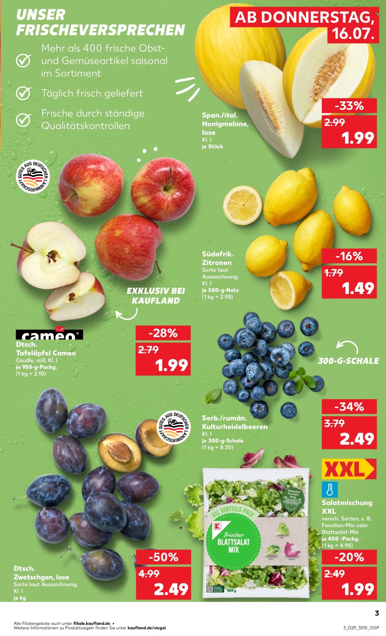Kaufland Prospekte  - 16.7.2026 - 22.7.2026. Seite 3
