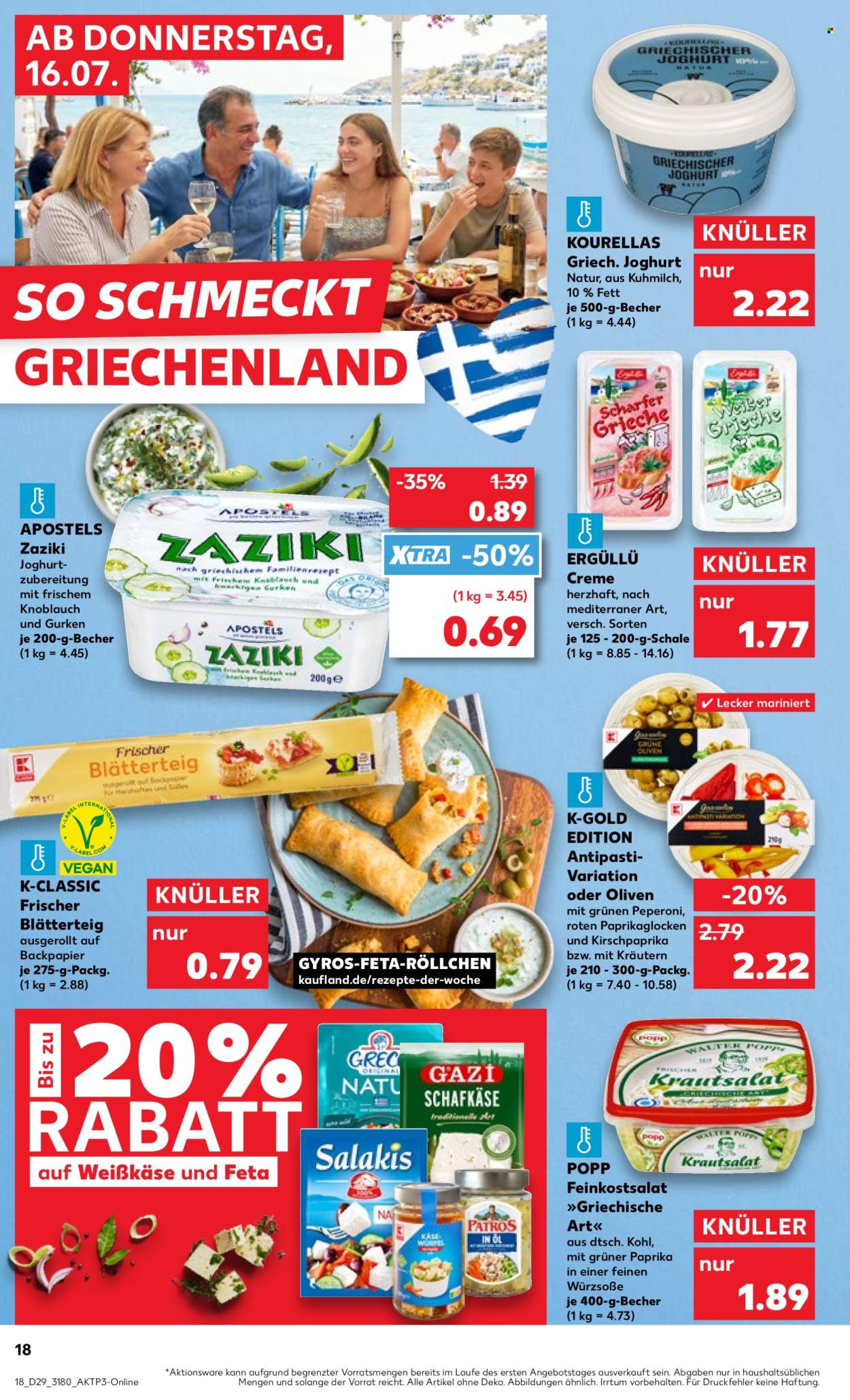 Kaufland Prospekte  - 16.7.2026 - 22.7.2026. Seite 18