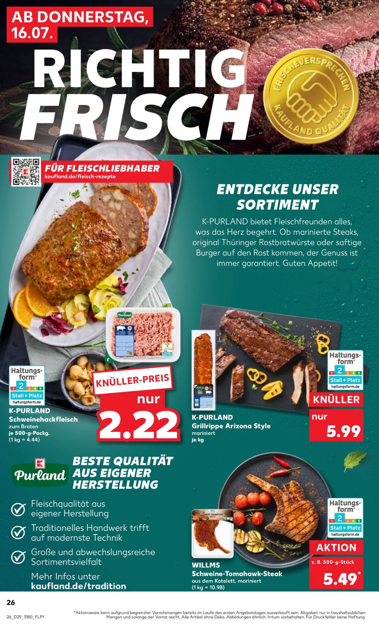 Kaufland Prospekte  - 16.7.2026 - 22.7.2026. Seite 26