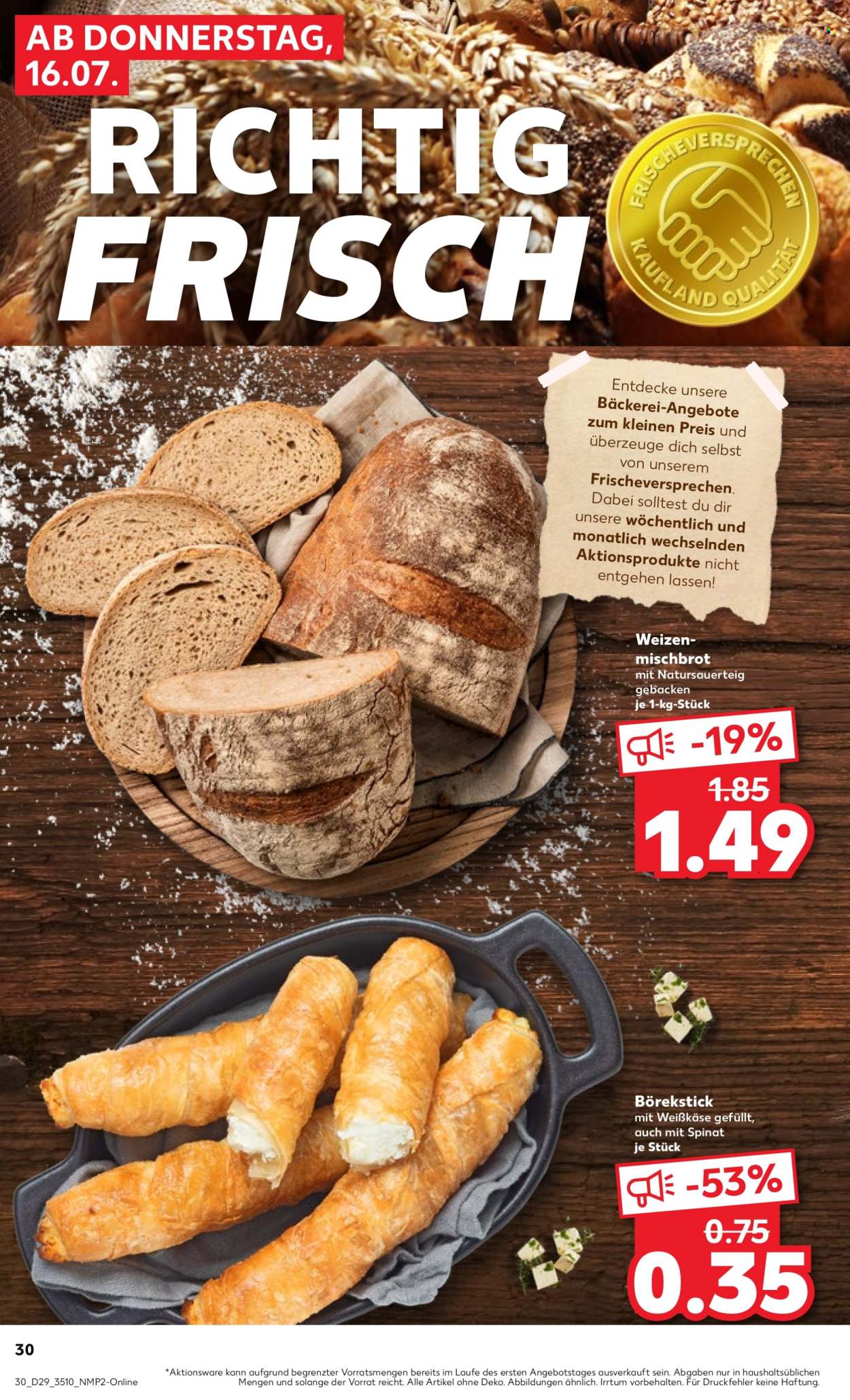 Kaufland Prospekte  - 16.7.2026 - 22.7.2026. Seite 30