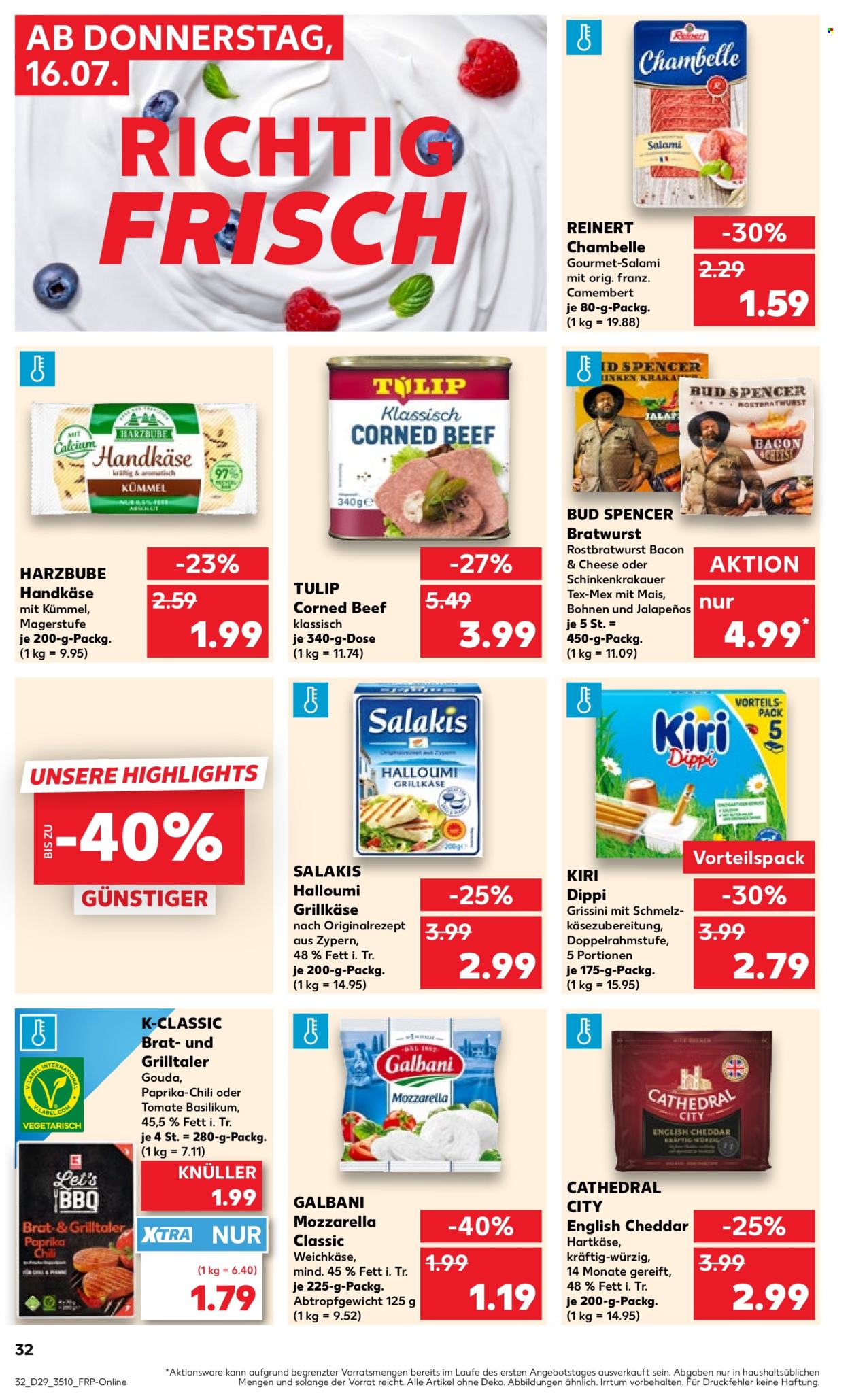 Kaufland Prospekte  - 16.7.2026 - 22.7.2026. Seite 32