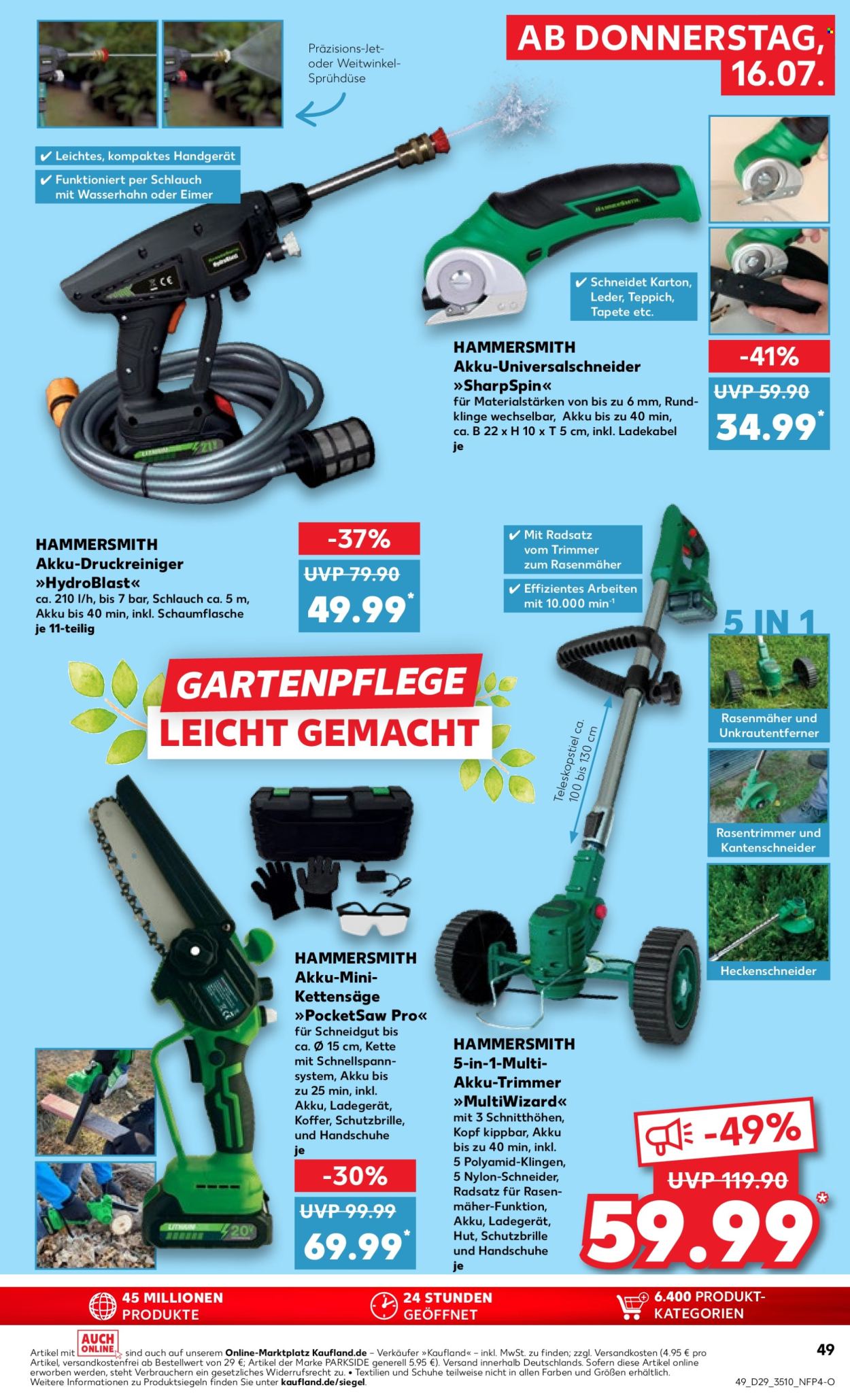 Kaufland Prospekte  - 16.7.2026 - 22.7.2026. Seite 49