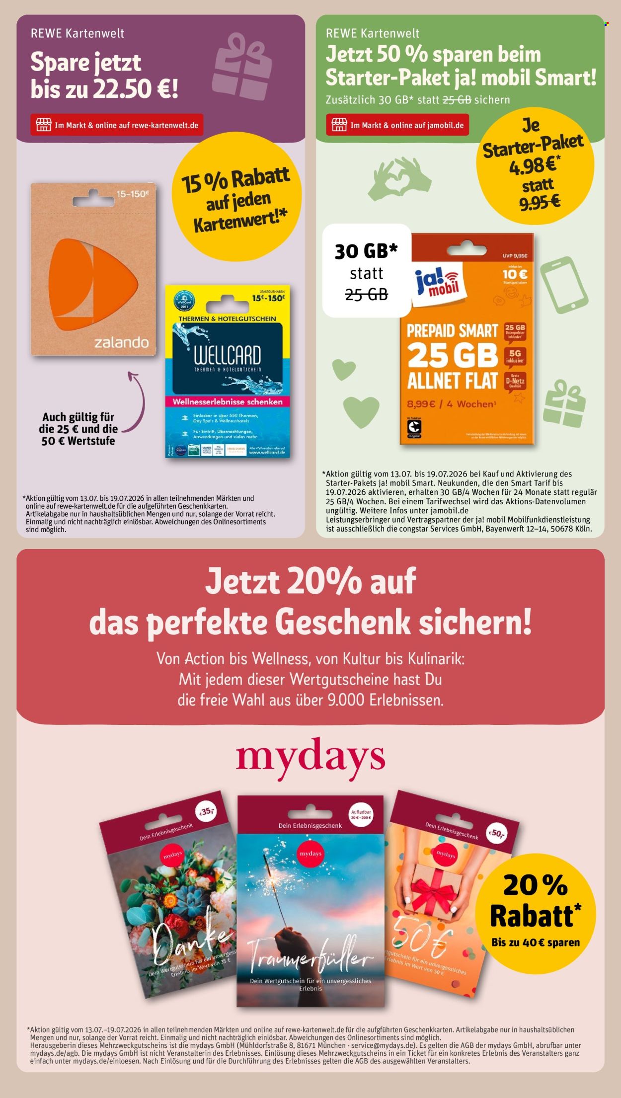 REWE Prospekte  - 13.7.2026 - 19.7.2026. Seite 27