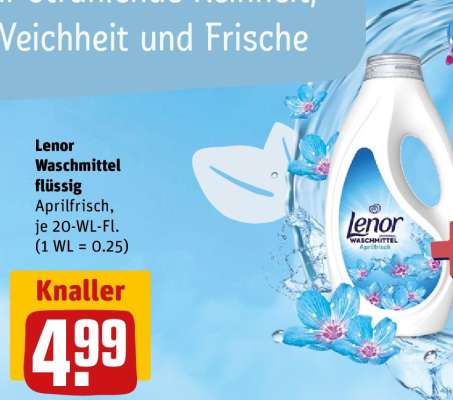 Lenor Waschmittel Flüssig