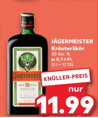 JÄGERMEISTER Kräuterlikör*