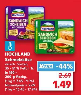 HOCHLAND Schmelzkäse