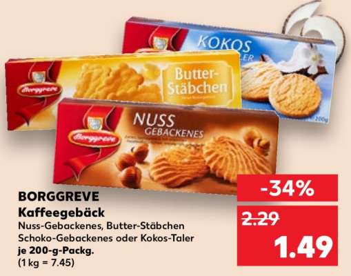 BORGGREVE Kaffeegebäck