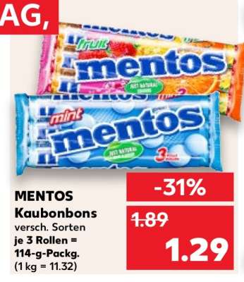 mentos Kaubonbons